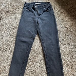 Levi 721 high rise skinny jean size 26